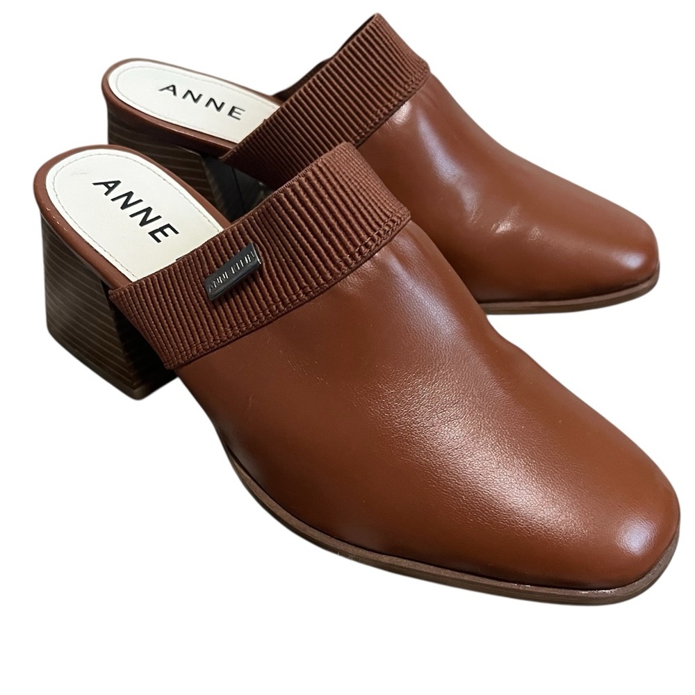 Anne Klein size 7.5 women’s slip on wedge mules